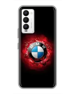 Чохол для TECNO Camon 18 / Camon 18P з картинкою «Логотип BMW — спалах»