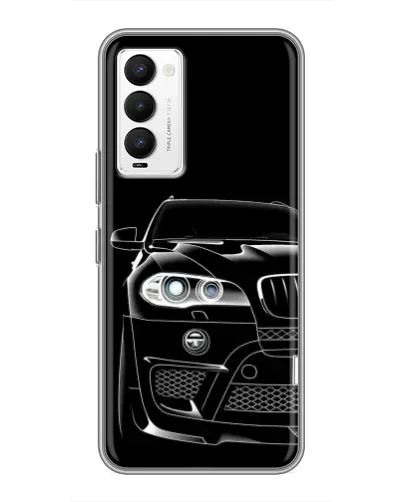 Чохол для TECNO Camon 18 / Camon 18P з картинкою «Темний силует BMW» Чохол для TECNO Camon 18 / Camon 18P з картинкою «Темний силует BMW»