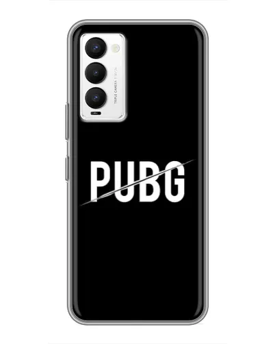 Чохол для TECNO Camon 18 / Camon 18P з картинкою «PUBG — білий логотип» Чохол для TECNO Camon 18 / Camon 18P з картинкою «PUBG — білий логотип»