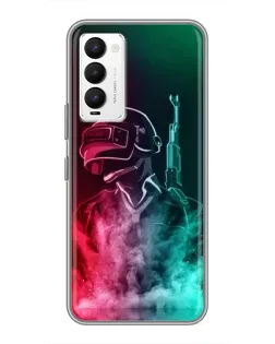 Чохол для TECNO Camon 18 / Camon 18P з картинкою «PUBG — вогняний воїн» Чохол для TECNO Camon 18 / Camon 18P з картинкою «PUBG — вогняний воїн»