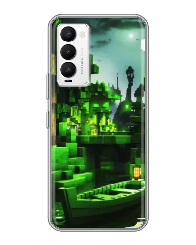 Чохол для TECNO Camon 18 / Camon 18P з картинкою «Minecraft лісовий пейзаж» Чохол для TECNO Camon 18 / Camon 18P з картинкою «Minecraft лісовий пейзаж»