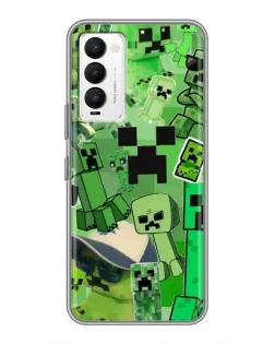 Чохол для TECNO Camon 18 / Camon 18P з картинкою «Кріпери Minecraft» Чохол для TECNO Camon 18 / Camon 18P з картинкою «Кріпери Minecraft»