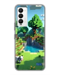 Чохол для TECNO Camon 18 / Camon 18P з картинкою «Minecraft літній день» Чохол для TECNO Camon 18 / Camon 18P з картинкою «Minecraft літній день»