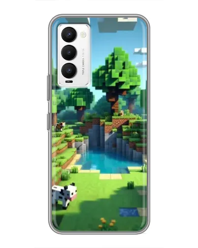 Чохол для TECNO Camon 18 / Camon 18P з картинкою «Minecraft літній день» Чохол для TECNO Camon 18 / Camon 18P з картинкою «Minecraft літній день»