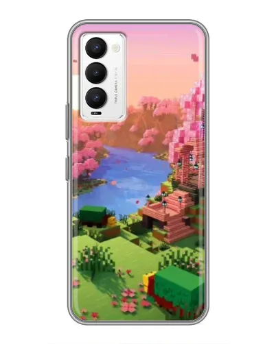 Чохол для TECNO Camon 18 / Camon 18P з картинкою «Рожеве дерево Minecraft» Чохол для TECNO Camon 18 / Camon 18P з картинкою «Рожеве дерево Minecraft»