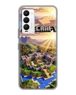 Чохол для TECNO Camon 18 / Camon 18P з картинкою «Minecraft панорама» Чохол для TECNO Camon 18 / Camon 18P з картинкою «Minecraft панорама»
