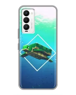 Чохол для TECNO Camon 18 / Camon 18P з картинкою «Черепаха Minecraft» Чохол для TECNO Camon 18 / Camon 18P з картинкою «Черепаха Minecraft»