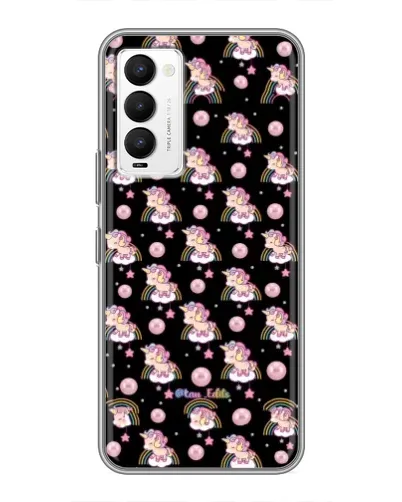 Чехол для TECNO Camon 18 / Camon 18P с картинкой «Magic Unicorn паттерн» Чехол для TECNO Camon 18 / Camon 18P с картинкой «Magic Unicorn паттерн»