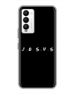 Чехол для TECNO Camon 18 / Camon 18P с картинкой «Точки веры J.E.S.U.S.» Чехол для TECNO Camon 18 / Camon 18P с картинкой «Точки веры J.E.S.U.S.»