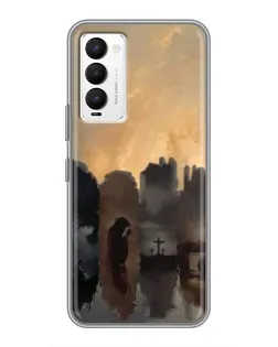 Чехол для TECNO Camon 18 / Camon 18P с картинкой «Дорога к вере» Чехол для TECNO Camon 18 / Camon 18P с картинкой «Дорога к вере»