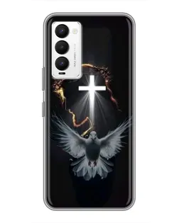 Чехол для TECNO Camon 18 / Camon 18P с картинкой «Голубь и Свет» Чехол для TECNO Camon 18 / Camon 18P с картинкой «Голубь и Свет»