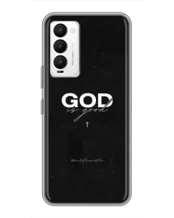 Чехол для TECNO Camon 18 / Camon 18P с картинкой «GOD — Бог над всем» Чехол для TECNO Camon 18 / Camon 18P с картинкой «GOD — Бог над всем»