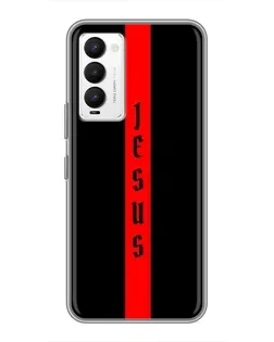 Чехол для TECNO Camon 18 / Camon 18P с картинкой «Красная линия веры» Чехол для TECNO Camon 18 / Camon 18P с картинкой «Красная линия веры»