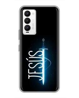 Чехол для TECNO Camon 18 / Camon 18P с картинкой «Меч Духа Jesus» Чехол для TECNO Camon 18 / Camon 18P с картинкой «Меч Духа Jesus»