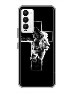 Чехол для TECNO Camon 18 / Camon 18P с картинкой «Сияющий крест Jesus» Чехол для TECNO Camon 18 / Camon 18P с картинкой «Сияющий крест Jesus»