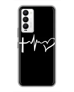 Чехол для TECNO Camon 18 / Camon 18P с картинкой «Пульс веры» Чехол для TECNO Camon 18 / Camon 18P с картинкой «Пульс веры»