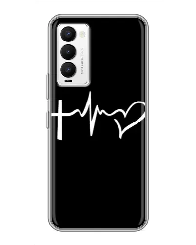 Чехол для TECNO Camon 18 / Camon 18P с картинкой «Пульс веры» Чехол для TECNO Camon 18 / Camon 18P с картинкой «Пульс веры»
