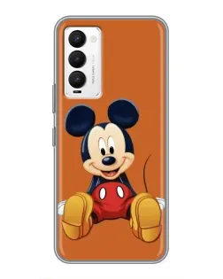Чехол для TECNO Camon 18 / Camon 18P с картинкой «Микки отдыхает»