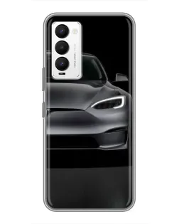 Чехол для TECNO Camon 18 / Camon 18P с картинкой «Tesla Model S Look» Чехол для TECNO Camon 18 / Camon 18P с картинкой «Tesla Model S Look»