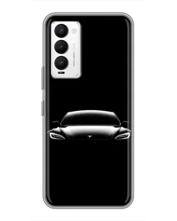 Чехол для TECNO Camon 18 / Camon 18P с картинкой «Фары Tesla Night» Чехол для TECNO Camon 18 / Camon 18P с картинкой «Фары Tesla Night»