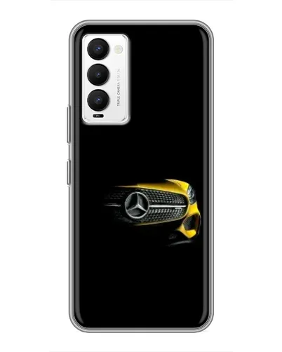 Чехол для TECNO Camon 18 / Camon 18P с картинкой «Mercedes — ретро стиль» Чехол для TECNO Camon 18 / Camon 18P с картинкой «Mercedes — ретро стиль»