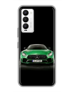 Чехол для TECNO Camon 18 / Camon 18P с картинкой «Mercedes — неоновый лого» Чехол для TECNO Camon 18 / Camon 18P с картинкой «Mercedes — неоновый лого»