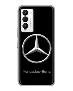Чехол для TECNO Camon 18 / Camon 18P с картинкой «Mercedes Silver Logo» Чехол для TECNO Camon 18 / Camon 18P с картинкой «Mercedes Silver Logo»