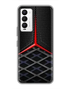 Чехол для TECNO Camon 18 / Camon 18P с картинкой «Mercedes Carbon Grid» Чехол для TECNO Camon 18 / Camon 18P с картинкой «Mercedes Carbon Grid»