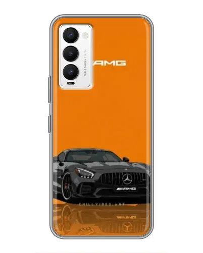 Чехол для TECNO Camon 18 / Camon 18P с картинкой «Оранжевый Mercedes AMG» Чехол для TECNO Camon 18 / Camon 18P с картинкой «Оранжевый Mercedes AMG»