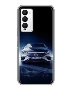Чехол для TECNO Camon 18 / Camon 18P с картинкой «Ночной Mercedes EQ» Чехол для TECNO Camon 18 / Camon 18P с картинкой «Ночной Mercedes EQ»