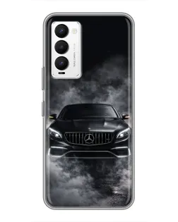 Чехол для TECNO Camon 18 / Camon 18P с картинкой «Mercedes в дыму» Чехол для TECNO Camon 18 / Camon 18P с картинкой «Mercedes в дыму»