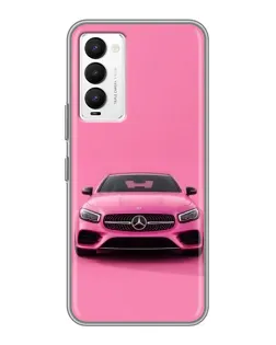 Чехол для TECNO Camon 18 / Camon 18P с картинкой «Розовый Mercedes AMG» Чехол для TECNO Camon 18 / Camon 18P с картинкой «Розовый Mercedes AMG»