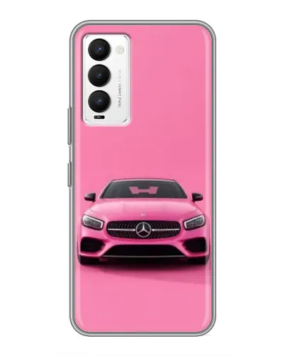 Чехол для TECNO Camon 18 / Camon 18P с картинкой «Розовый Mercedes AMG» Чехол для TECNO Camon 18 / Camon 18P с картинкой «Розовый Mercedes AMG»