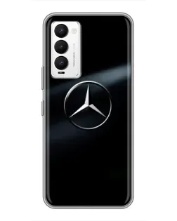 Чехол для TECNO Camon 18 / Camon 18P с картинкой «Mercedes на металле» Чехол для TECNO Camon 18 / Camon 18P с картинкой «Mercedes на металле»