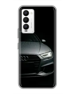 Чехол для TECNO Camon 18 / Camon 18P с картинкой «Audi — детализация кузова»