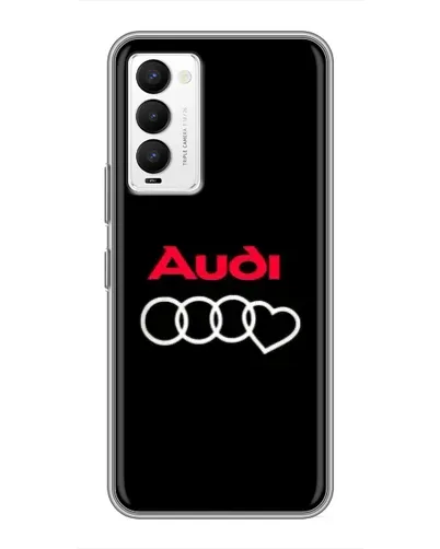 Чохол для TECNO Camon 18 / Camon 18P з картинкою «Логотип Audi Heart» Чохол для TECNO Camon 18 / Camon 18P з картинкою «Логотип Audi Heart»