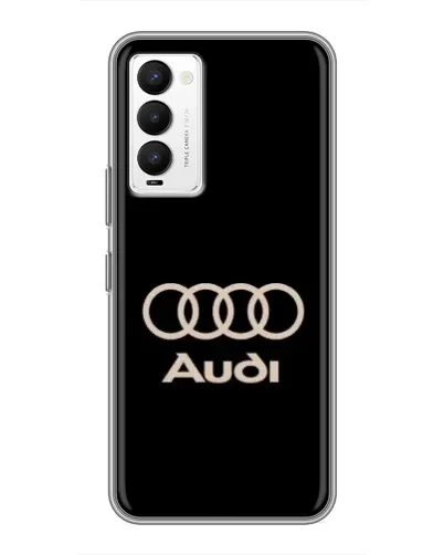 Чохол для TECNO Camon 18 / Camon 18P з картинкою «Audi — золотий логотип» Чохол для TECNO Camon 18 / Camon 18P з картинкою «Audi — золотий логотип»