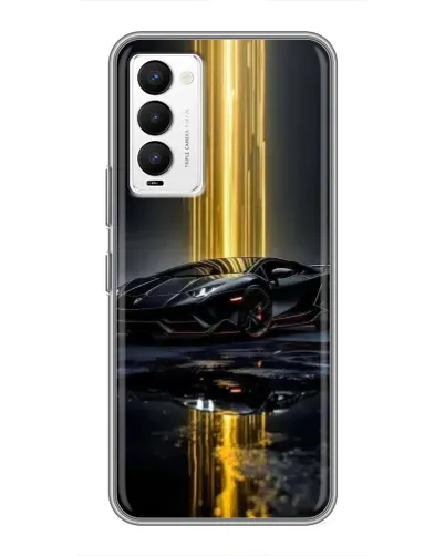Чехол для TECNO Camon 18 / Camon 18P с картинкой «Ночной Lamborghini драйв» Чехол для TECNO Camon 18 / Camon 18P с картинкой «Ночной Lamborghini драйв»