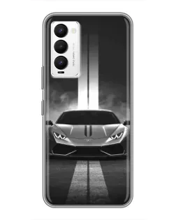 Чохол для TECNO Camon 18 / Camon 18P з картинкою «Lamborghini симетрія доріг» Чохол для TECNO Camon 18 / Camon 18P з картинкою «Lamborghini симетрія доріг»