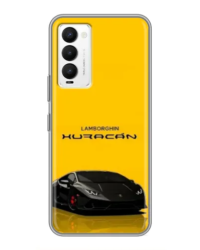 Чехол для TECNO Camon 18 / Camon 18P с картинкой «Lamborghini Huracan черный» Чехол для TECNO Camon 18 / Camon 18P с картинкой «Lamborghini Huracan черный»