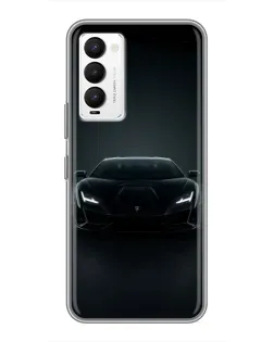 Чохол для TECNO Camon 18 / Camon 18P з картинкою «Чорний Lamborghini Aventador» Чохол для TECNO Camon 18 / Camon 18P з картинкою «Чорний Lamborghini Aventador»