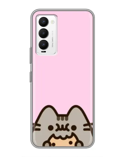 Чохол для TECNO Camon 18 / Camon 18P з картинкою «Pusheen та печиво» Чохол для TECNO Camon 18 / Camon 18P з картинкою «Pusheen та печиво»
