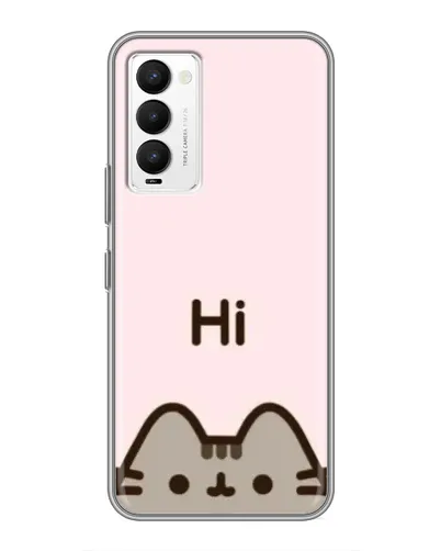 Чохол для TECNO Camon 18 / Camon 18P з картинкою «Пушин каже Hi» Чохол для TECNO Camon 18 / Camon 18P з картинкою «Пушин каже Hi»