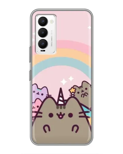 Чохол для TECNO Camon 18 / Camon 18P з картинкою «Єдиноріг Pusheen» Чохол для TECNO Camon 18 / Camon 18P з картинкою «Єдиноріг Pusheen»