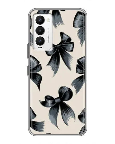 Чехол для TECNO Camon 18 / Camon 18P с картинкой «Банты Coquette»