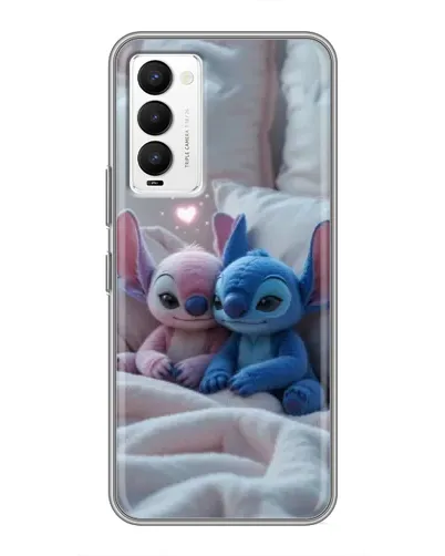 Чохол для TECNO Camon 18 / Camon 18P з картинкою «Плюшеві Стіч Ангел» Чохол для TECNO Camon 18 / Camon 18P з картинкою «Плюшеві Стіч Ангел»