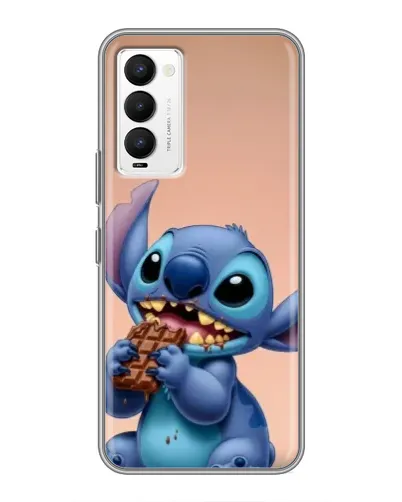 Чохол для TECNO Camon 18 / Camon 18P з картинкою «Стіч їсть шоколад» Чохол для TECNO Camon 18 / Camon 18P з картинкою «Стіч їсть шоколад»
