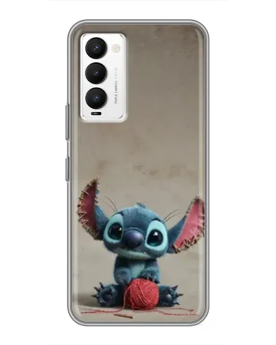 Чохол для TECNO Camon 18 / Camon 18P з картинкою «Стіч на чоричневому фоні» Чохол для TECNO Camon 18 / Camon 18P з картинкою «Стіч на чоричневому фоні»