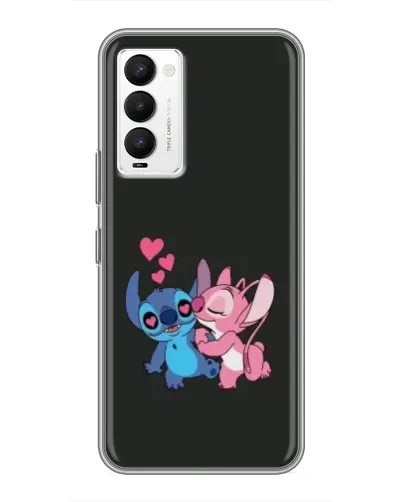 Чохол для TECNO Camon 18 / Camon 18P з картинкою «Анжел цілує Стіча» Чохол для TECNO Camon 18 / Camon 18P з картинкою «Анжел цілує Стіча»