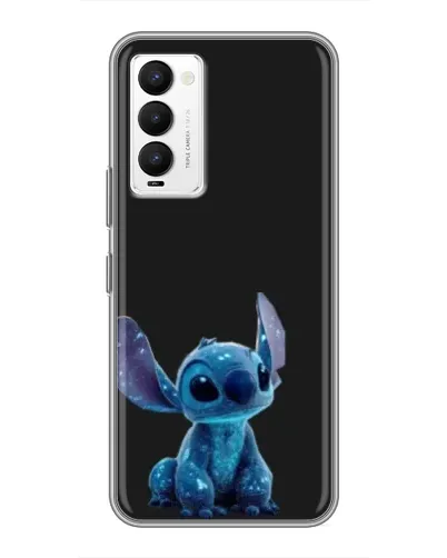 Чохол для TECNO Camon 18 / Camon 18P з картинкою «Стіч на чорному» Чохол для TECNO Camon 18 / Camon 18P з картинкою «Стіч на чорному»